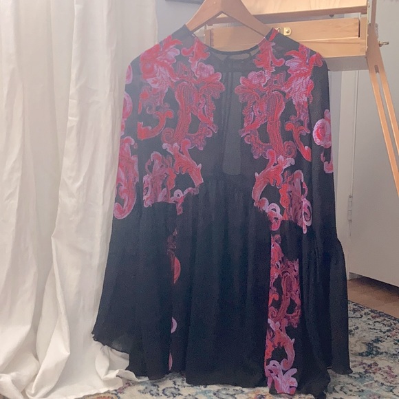Free People Intimately size S sheer tunic (NWOT) - Picture 3 of 9
